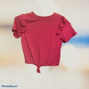 Art Class girls blouse- Magenta size M(7/8)